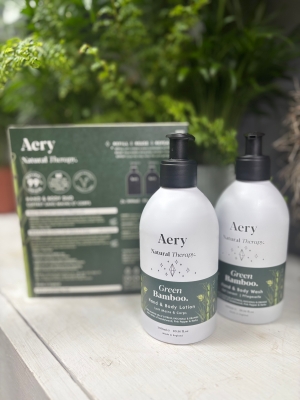 Aery Green Bamboo Hand & Body Duo