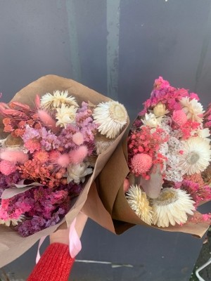 Dried posie pale pinks