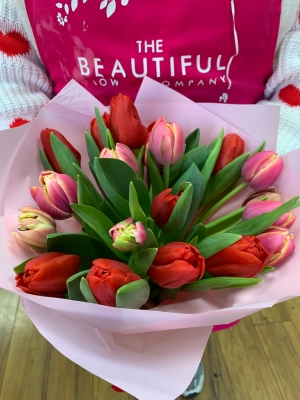 Red tulip Bouquet