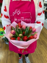 Red tulip Bouquet