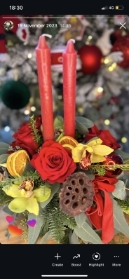 Table centre piece workshop Tuesday 17th December